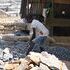 Kinder als Steineklopfer in Sierra Leone